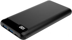 Diva PB-101B 10000mAh Μαύρο
