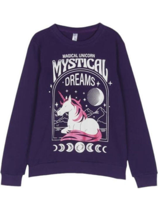 Dreams by Joyce Kids' Pajamas Winter Purple