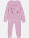 Dreams by Joyce Pijama Copii Iarna Roz Unicorn