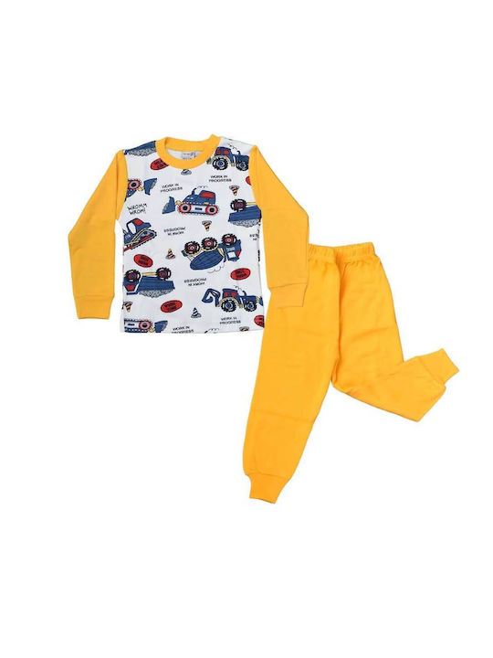 Esthisis Kids Pyjamas Winter Cotton YELLOW