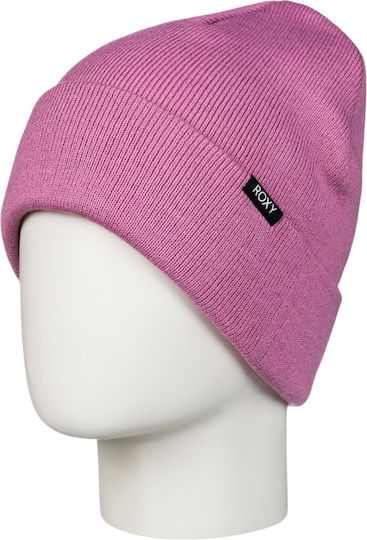 Tropical Snow Beanie Γυναικείος Σκούφος Πλεκτός σε Μωβ χρώμα