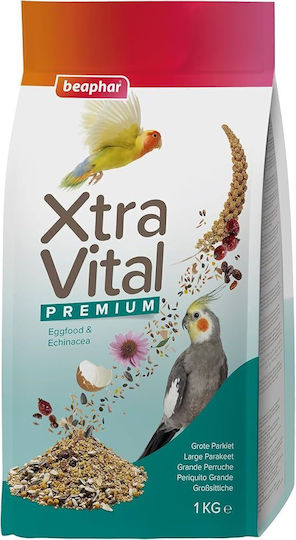 Beaphar Xtra Vital Futter für Wellensittiche 500gr
