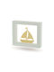 Themelidis Jewels Настолници Гоури Кораби Златист от Дървο 12x14см 1бр