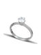 Themelidis Jewels Einzelstein aus Weißgold 18K mit Diamant