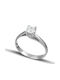 Themelidis Jewels Единичен камък от Бяло злато 18K с Диамант