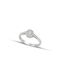 Themelidis Jewels Единичен камък от Бяло злато 18K с Диамант