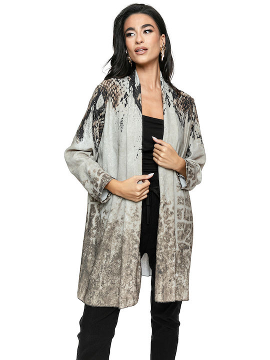 RichgirlBoudoir Damen Kimono Gray