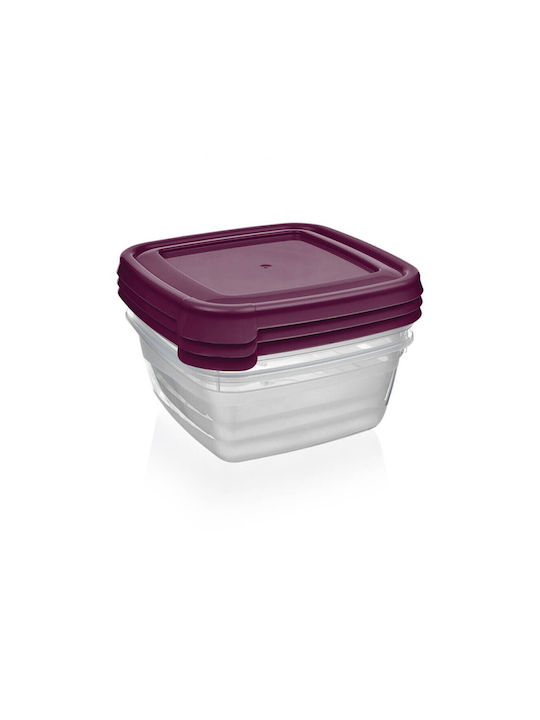 HS Aqua Lunchbox Kunststoff 3Stück