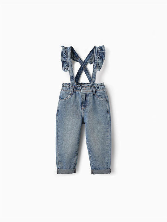 Zippy Kids Denim Dungarees Blue