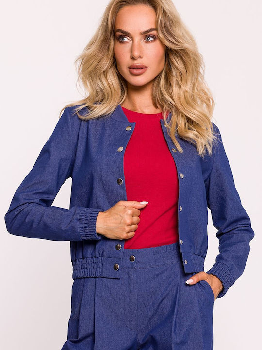 MOE Damen Blazer blue