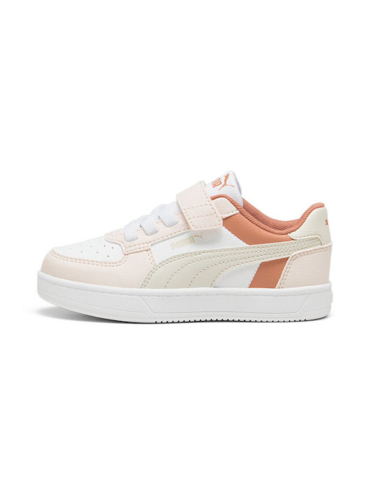 Puma Παιδικά Sneakers Caven 2.0 Block Ac Λευκά