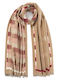 Doca Women's Wool Scarf Brown