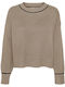 Vero Moda Women's Long Sleeve Sweater Coffee