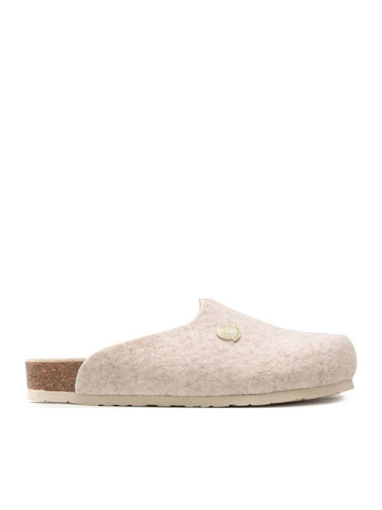 Anatomische Damen Hausschuhe Beige