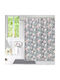 Lino Home Bukketi Shower Curtain Fabric 180x200cm Beige