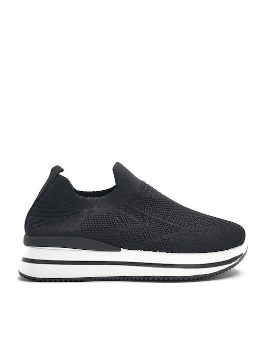 Slip-On-uri Pentru Femei Negre