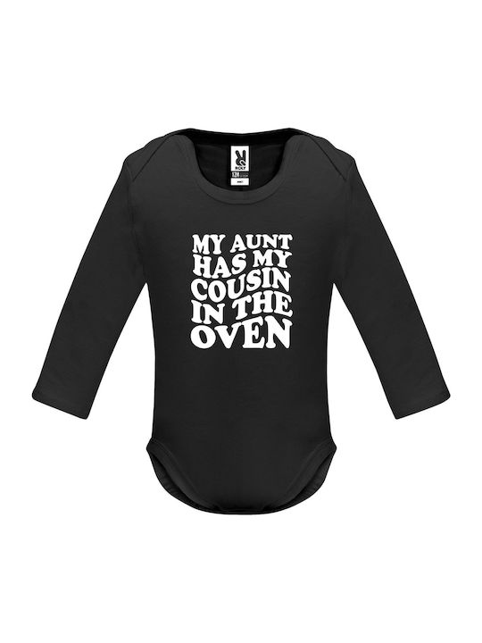kirikoko My Aunt Has My Cousin In The Oven Long-Sleeved Black