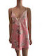 Modern Ocean Robe with Nightgown Pink 2YLRSPN1016-16