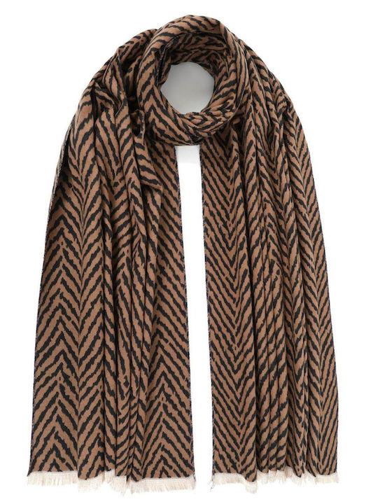 Doca Women's Wool Scarf Brown