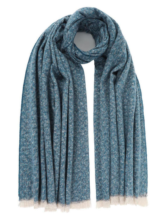 Doca Women's Wool Scarf Blue