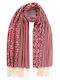 Doca Women's Wool Scarf Pink