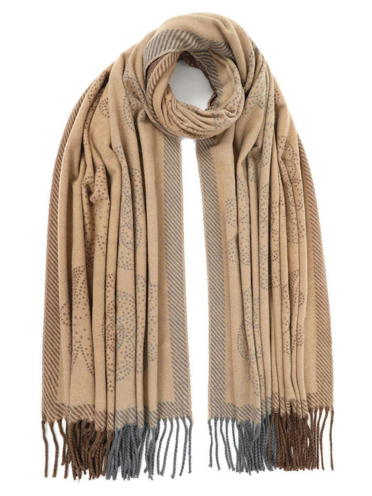 Doca Women's Wool Scarf Brown