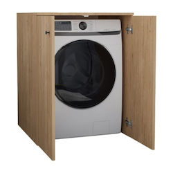 Megapap Gray Ντουλάπι Μπάνιου Πλυντηρίου 70x66x90cm Δρυς