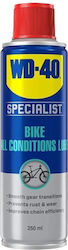 Wd-40 Specialist Bike All Conditions Chain Lube 250ml Wd-40 Specialist Bike All Conditions Chain Lube 250ml