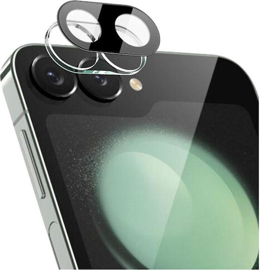 Προστασία Κάμερας Tempered Glass Μαύρο για το Samsung Galaxy Z Flip6 5G