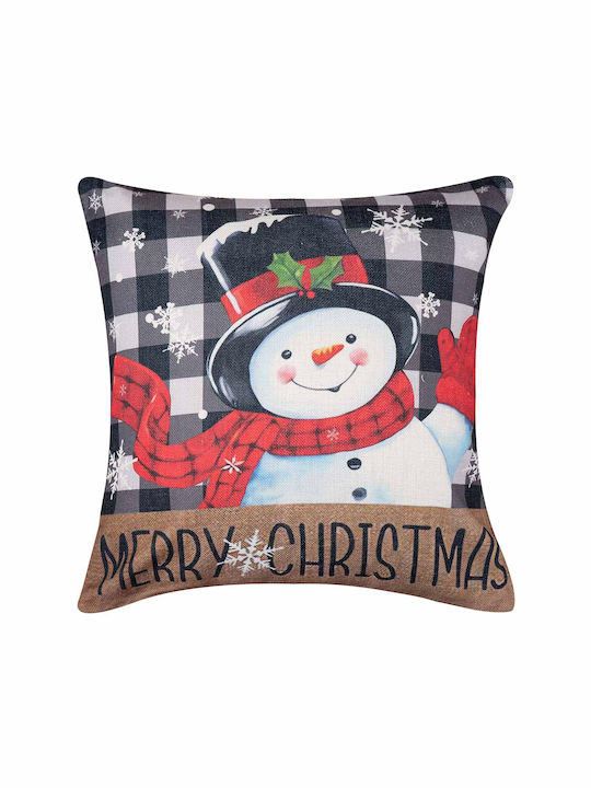 Silk Fashion Christmas Decorative Square Pillow...