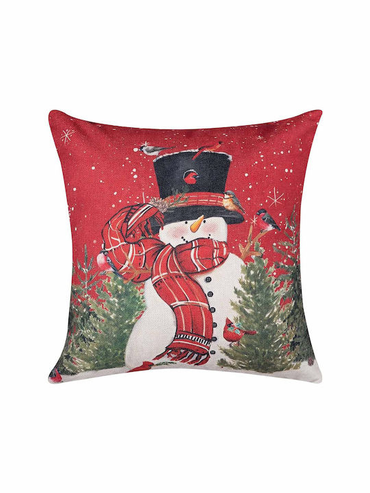 Silk Fashion Christmas Decorative Square Pillow...