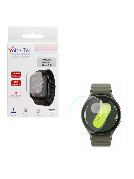 Volte-Tel 2.5d Full Glue Tempered Glass for the Galaxy Watch7 44mm 1pcs