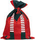 Atmosphera Atmosphera Santa Sack for Gift Red 50x70cm