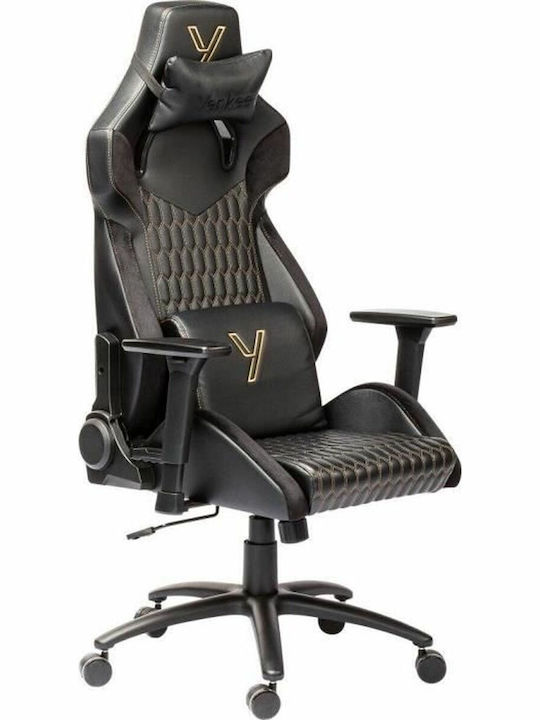 Yenkee YGC 110GD ONYX Δερματίνης Μαύρη Yenkee YGC 110GD ONYX Δερματίνης Μαύρη