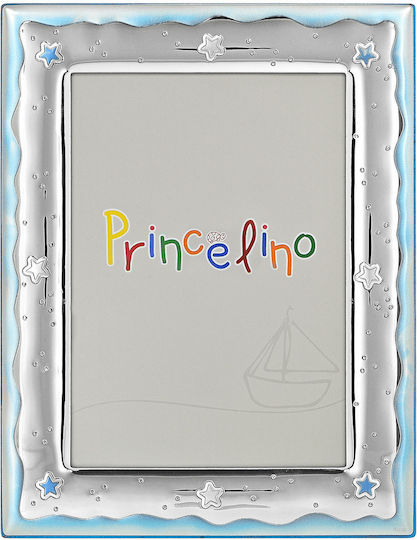 Themelidis Jewels Детска Рамка за снимки Silver Син 9x13см