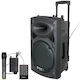Ibiza Sound Ibiza Sound ELP-PORT15UHF-BT Black Karaoke Machine