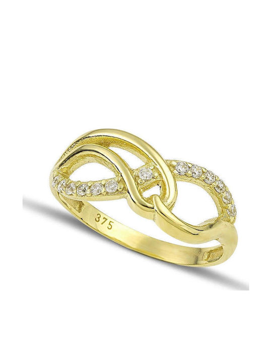 Themelidis Jewels Γυναικείο Δαχτυλίδι Χρυσό 9Κ