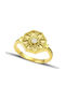Themelidis Jewels Γυναικείο Δαχτυλίδι με Ζιργκόν από Χρυσό 14Κ
