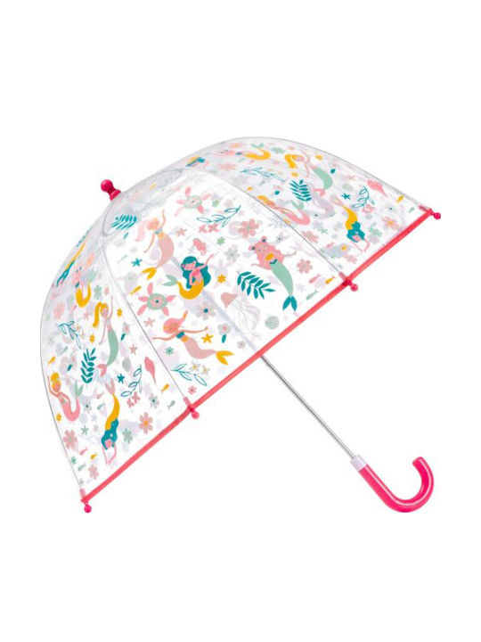 Stephen Joseph Kinderregenschirm Gebogener Handgriff Transparente 61cm