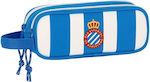 Rcd Espanyol Federmäppchen mit 1 Fach Blau