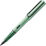 Lamy Al Star Writing Pen Broad Green made of Aluminum