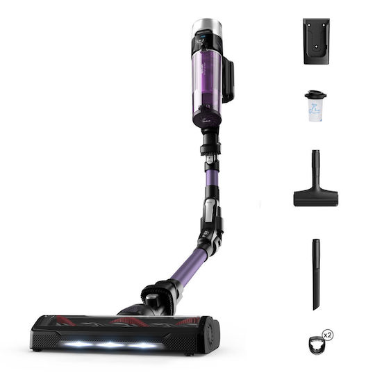 Tefal X-Force Επαναφορτιζόμενη Σκούπα 2 σε 1 Stick & Χειρός 18.5V Μωβ