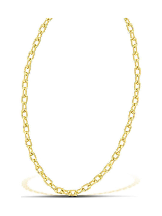 Themelidis Jewels Αλυσίδα Λαιμού Επιχρυσωμένη Ασημένια Themelidis Jewels Αλυσίδα Λαιμού Επιχρυσωμένη Ασημένια