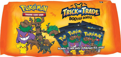 Pachet Booster Pokemon Trick Trade Joc de Cărți Colecționabile