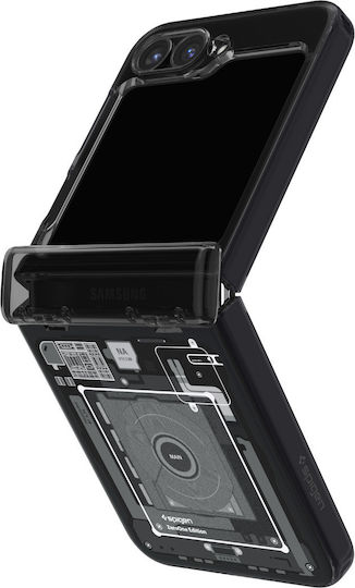 Spigen Ultra Hybrid Pro Rückseite Umschlag Kunststoff 2mm Schwarze (Galaxy Z Flip6)