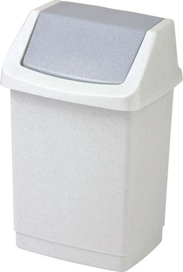 Curver Κάδος Click-It Απορριμμάτων Πλαστικός Γκρι 50lt
