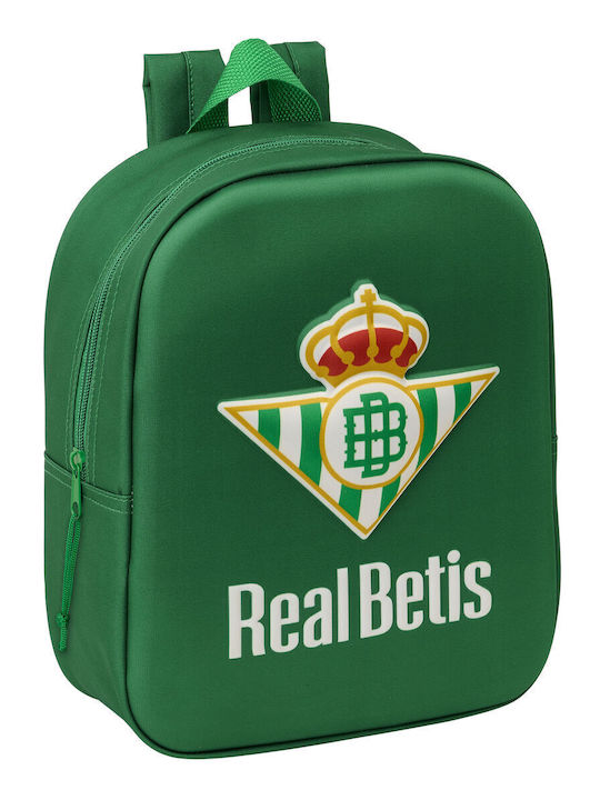 Σχολική Τσάντα Real Betis Balompié Πράσινο 22 X 27 X 10 Cm 3d