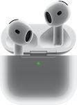 Apple AirPods (4th generation) Earbud Bluetooth Handsfree Earphones with Sweat Resistance and Charging Case Whitά - Pre-order