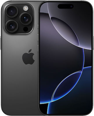 Apple iPhone 16 Pro 5G (8GB/256GB) Black Titanium - Προπαραγγελία