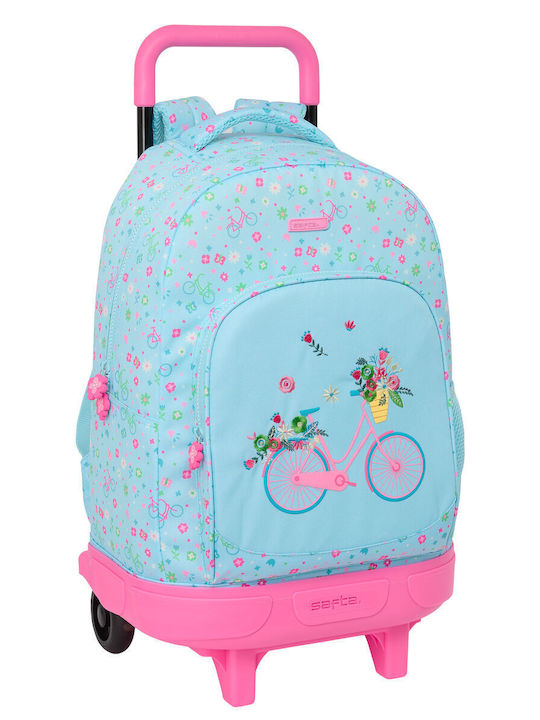 Ghiozdan Scoala Bicicleta Safta Albastru 33 X 45 X 22 Cm bicicleta